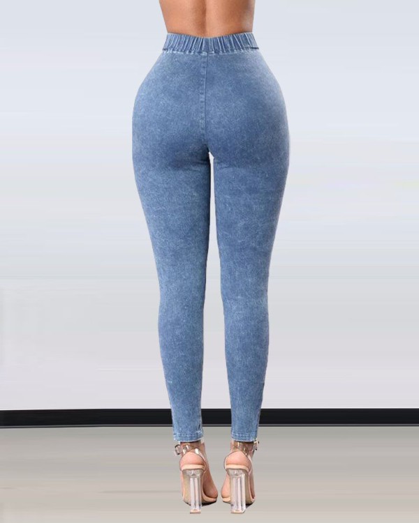 High Waist Butt Lift Skinny Jeans