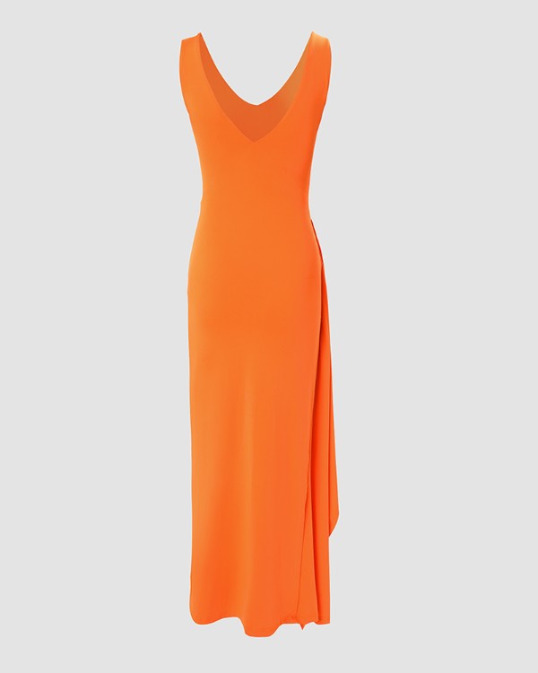 Backless Sleeveless Asymmetrical Party Dress
